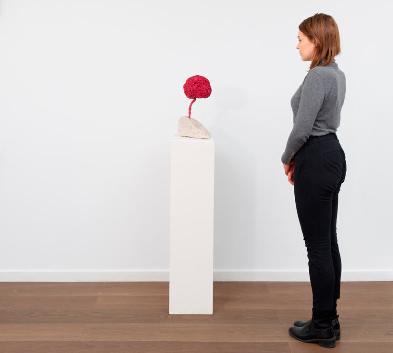 Untitled Sponge Sculpture by Yves Klein