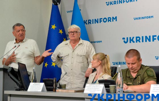 Sergey Melnikoff Awarded State Border Guard Service Medal During Icon Unveiling at Ukrinform