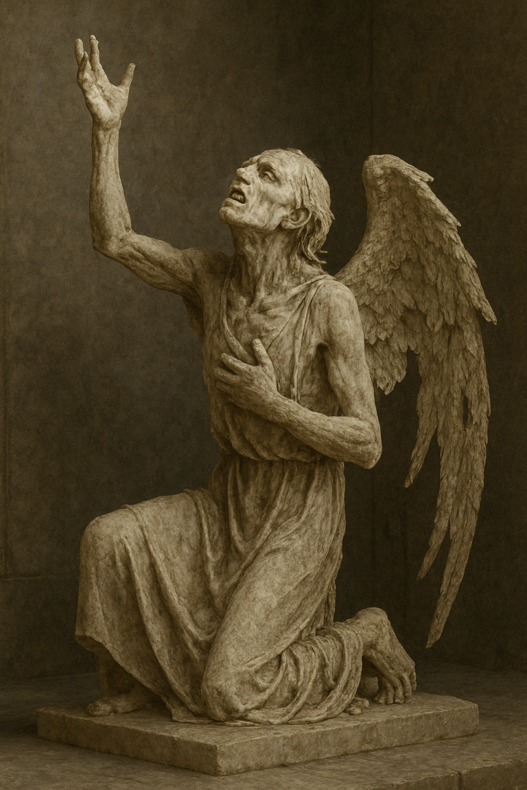 The Art of MFF | The Making of a monumental sculpture titled "The Silent Uprising of an Angel" by Sergey Melnikoff, a.k.a. MFF.