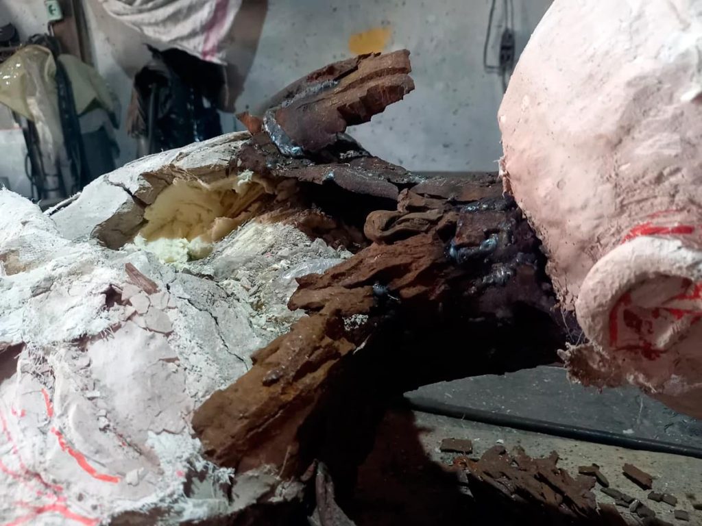 The Art of MFF | The Making of a monumental sculpture titled "The Silent Uprising of an Angel" by Sergey Melnikoff, a.k.a. MFF.