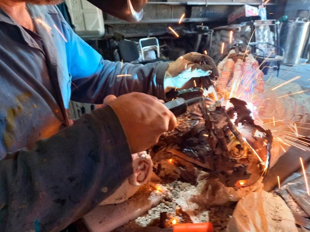The Art of MFF | The Making of a monumental sculpture titled "The Silent Uprising of an Angel" by Sergey Melnikoff, a.k.a. MFF.