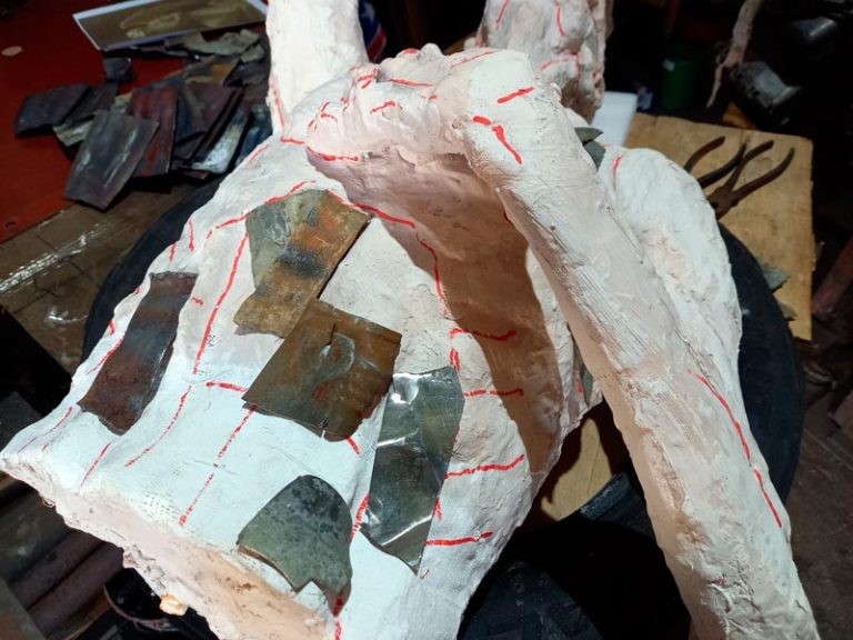 The Art of MFF | The Making of a monumental sculpture titled "The Silent Uprising of an Angel" by Sergey Melnikoff, a.k.a. MFF.