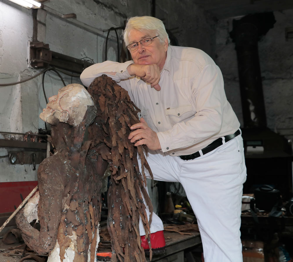 The Silent Uprising of an Angel by Sergey Melnikoff, a.k.a. MFF, in progress.