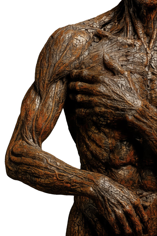 The Art of MFF | The Silent Uprising of an Angel Project. This is what the Angel sculpture will look like after the final refinement of anatomical details.