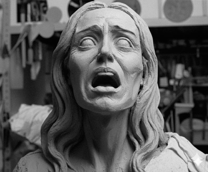 Daria Lopatina as the Silent Uprising of an Angel by MFF