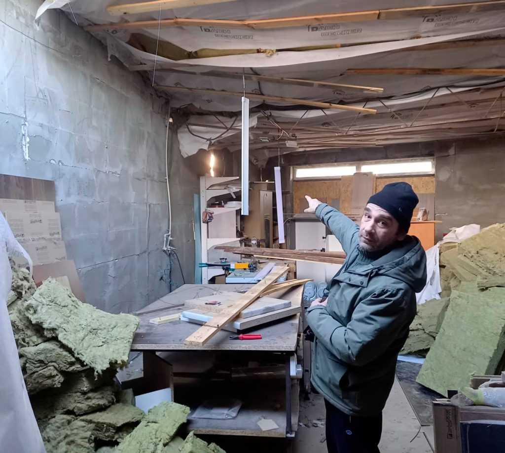 During the Christmas period of 2025, the workshop was struck by a Russian Shahed drone, causing a delay of more than two months in the work.