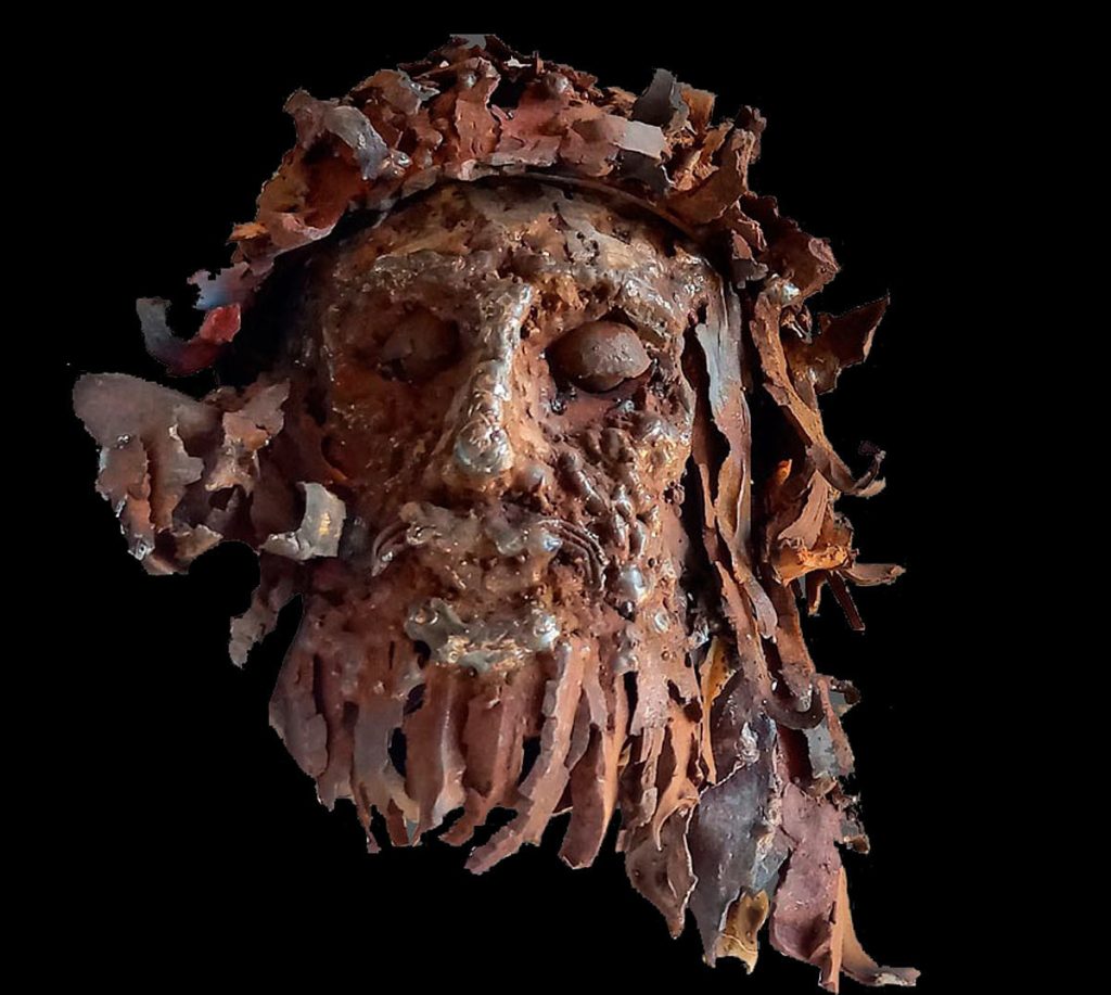 The Art of MFF | An intermediate stage in the emergence of the Christ figure in the Ashes of War technique.