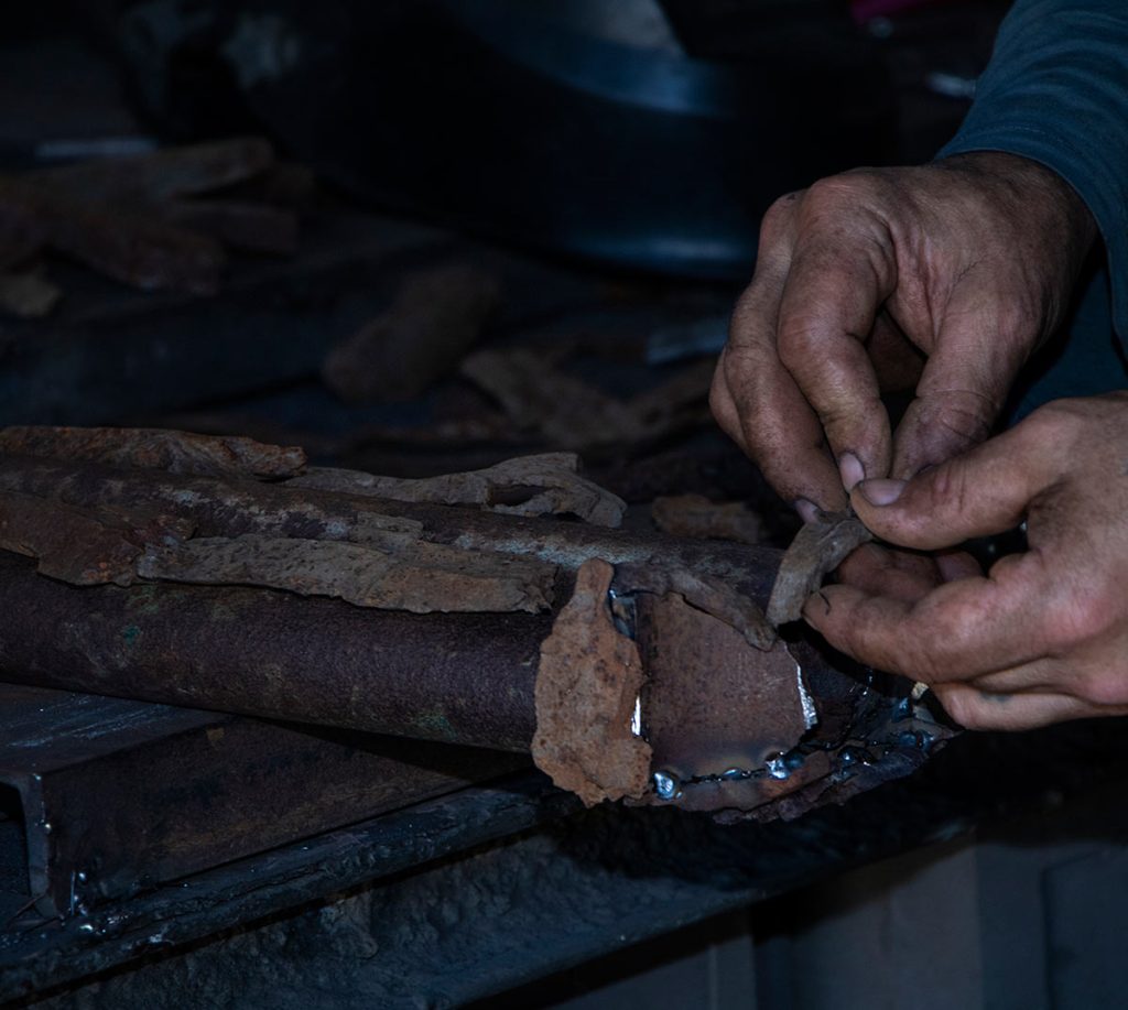 The Art of MFF | Fragments are selected for their original form, preserved in the Ashes of War technique.