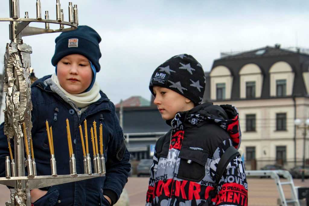 Boryspil, Kyiv Region, Ukraine's air gateway welcomes "The Cross of Peace". Photograph by Mariia Universaliuk.