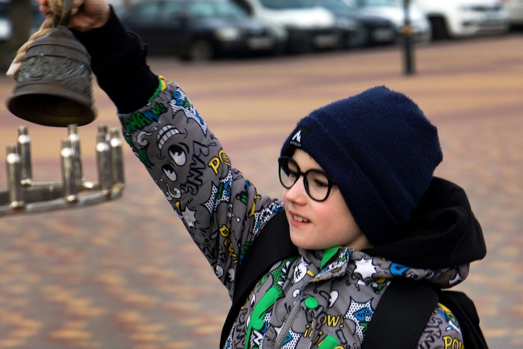 Boryspil, Kyiv Region, Ukraine's air gateway welcomes "The Cross of Peace". Photograph by Mariia Universaliuk.