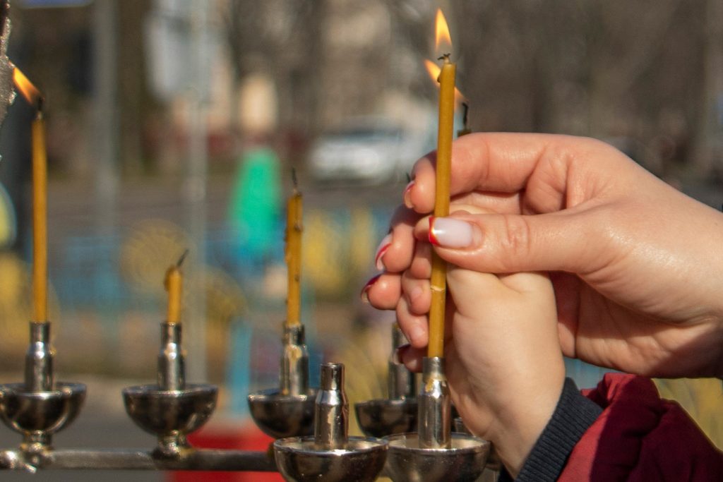 "The Cross of Peace" in Brovary, Kyiv Region. Photograph by Mariia Universaliuk.