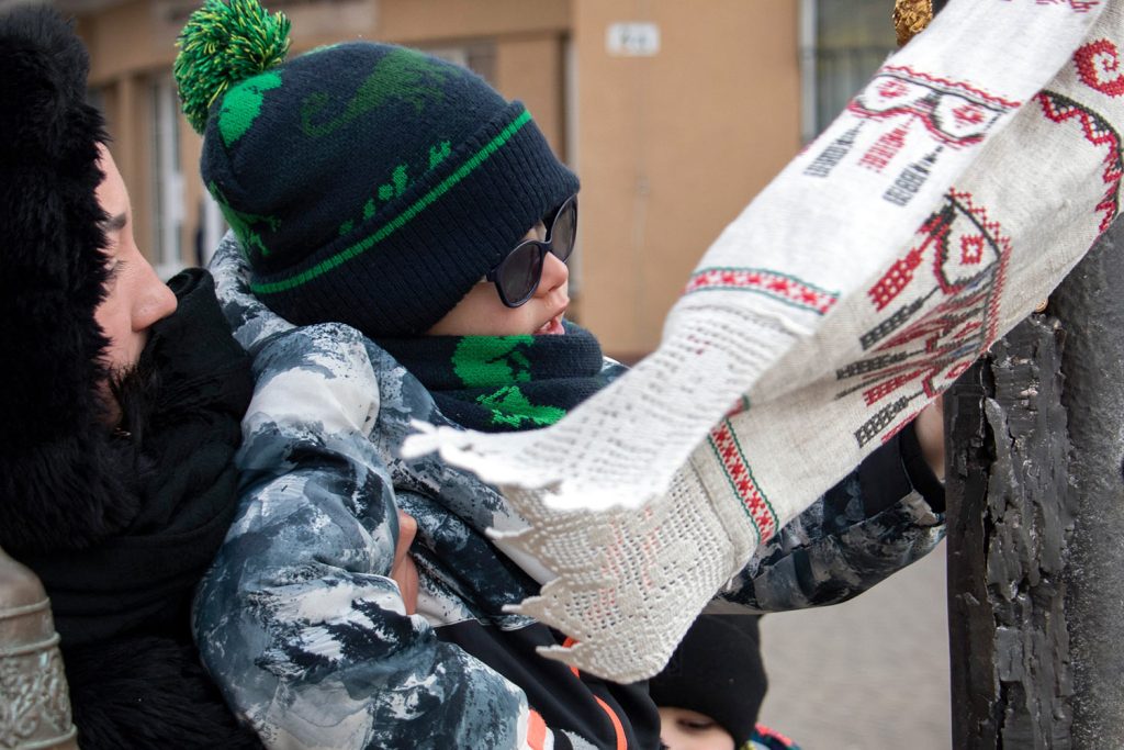 "The Cross of Peace" in Ivano-Frankivsk. Photograph by Mariia Universaliuk.