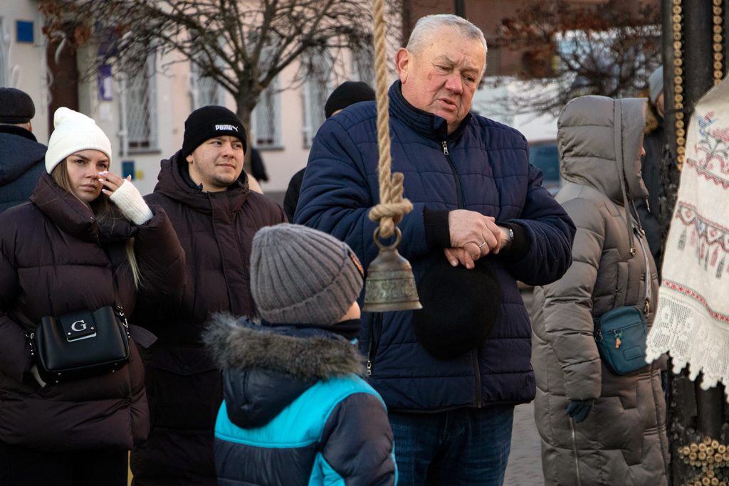 "The Cross of Peace" in Ivano-Frankivsk. Photograph by Mariia Universaliuk.
