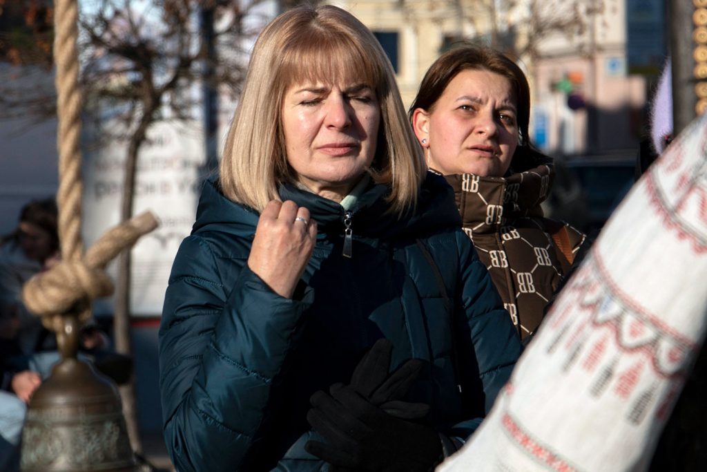 "The Cross of Peace" in Ivano-Frankivsk. Photograph by Mariia Universaliuk.