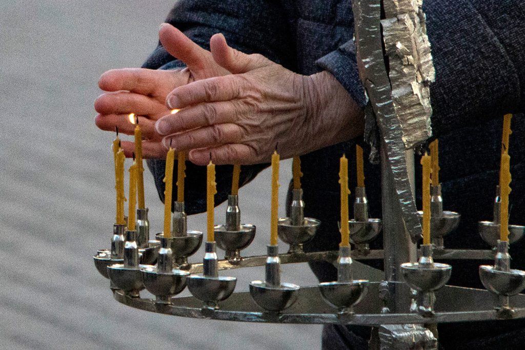 "The Cross of Peace" in Ivano-Frankivsk. Photograph by Mariia Universaliuk.