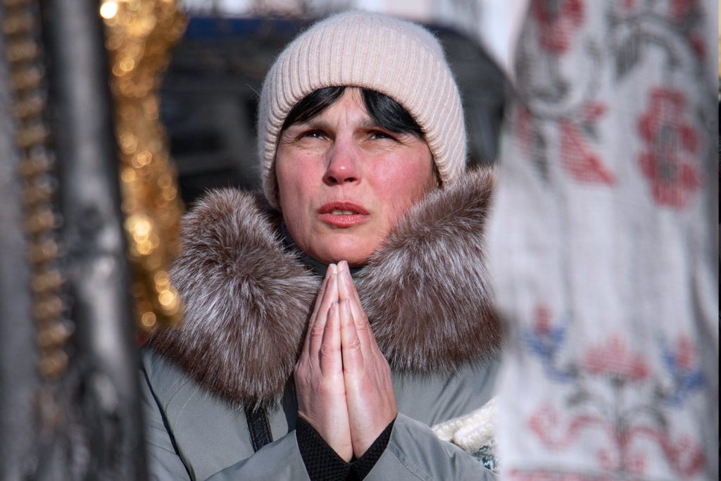"The Cross of Peace" in Ivano-Frankivsk. Photograph by Mariia Universaliuk.