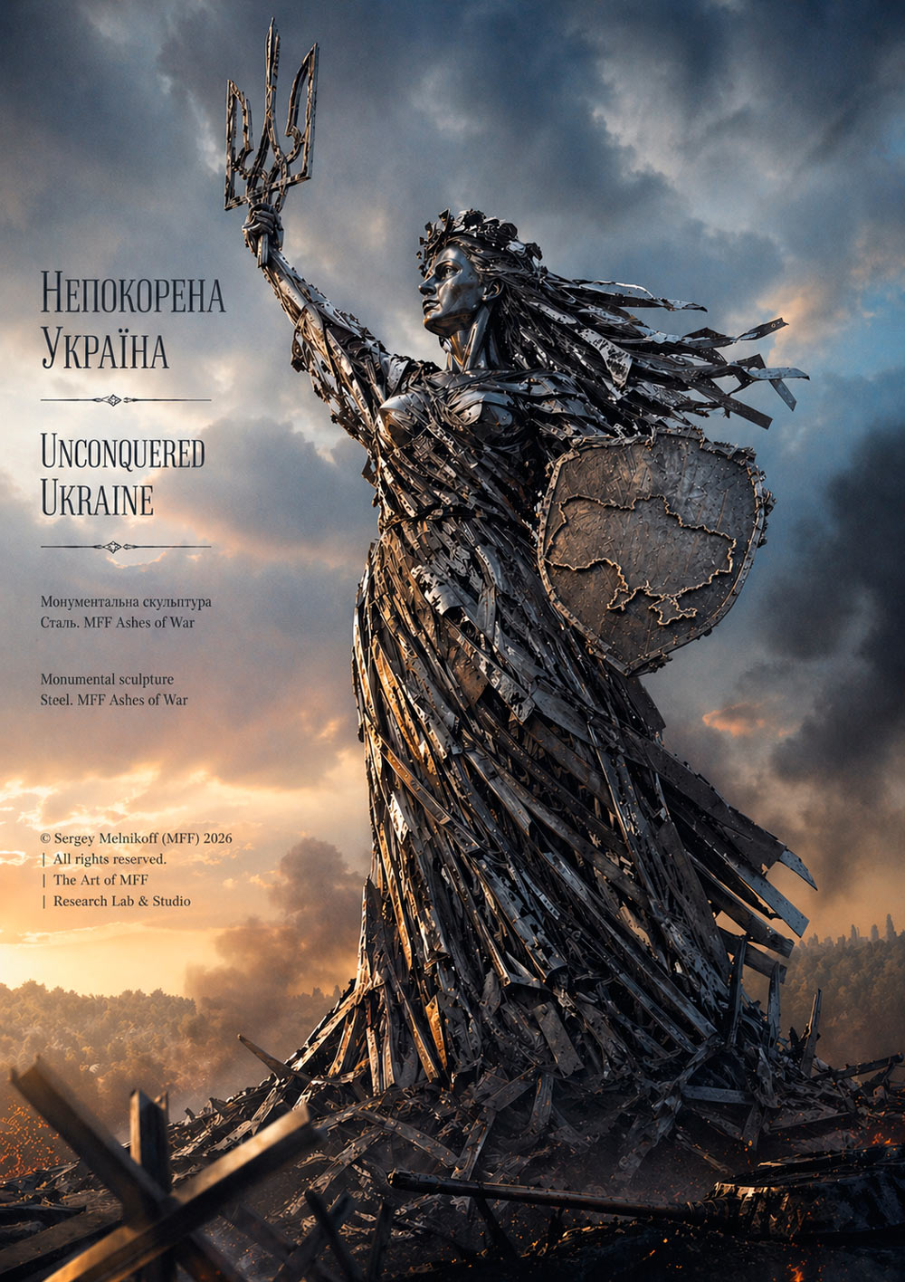 Unconquered Ukraine by Sergey Melnikoff. a.k.a. MFF (project)