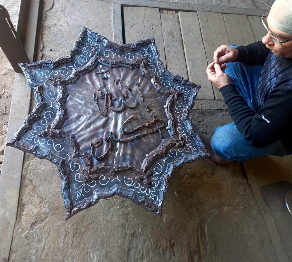 Viktor Bielchyk, lead metal specialist of the Ashes of War project, considers how to unite nearly a thousand miniature elements into a single ornamental composition.