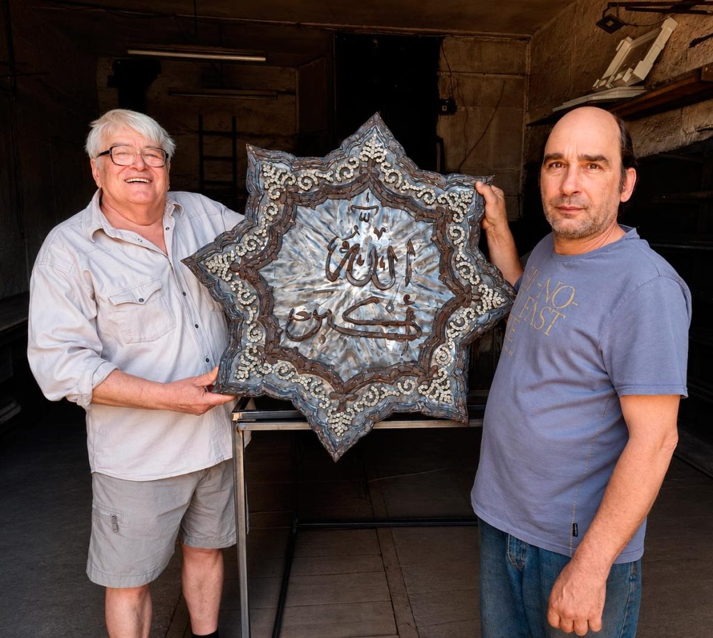 Sculptural composition "Allah al-Akbar" by Sergey Melnikoff (MFF).